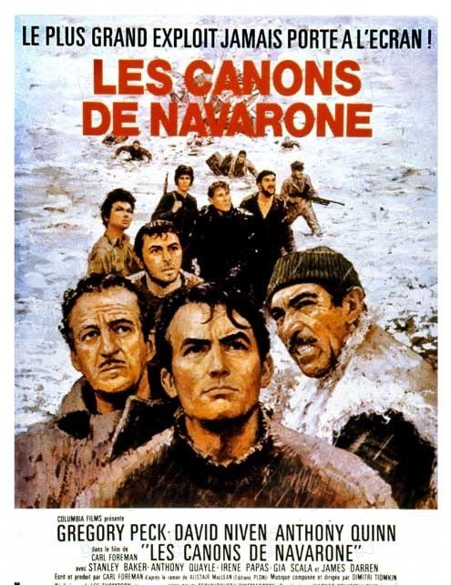 Les Canons de Navarone : Affiche Jack Lee Thompson