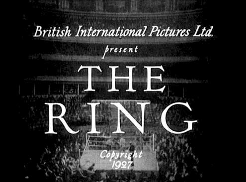 Le Ring : Photo Alfred Hitchcock