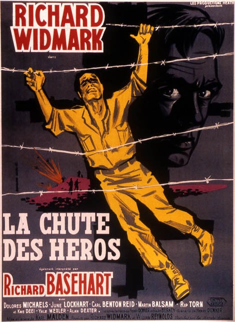 La Chute des héros : Affiche Karl Malden