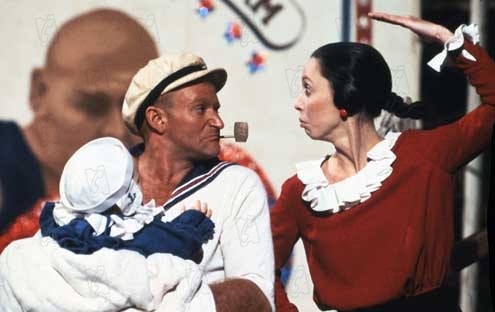 Popeye : Photo Robin Williams, Shelley Duvall