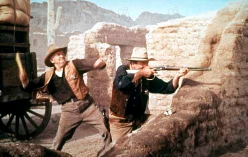Rio Bravo : Photo John Wayne, Walter Brennan, Howard Hawks