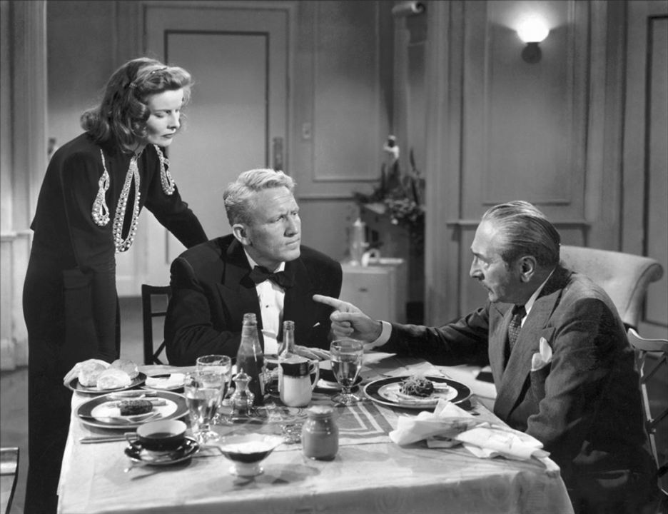 L'Enjeu : Photo Katharine Hepburn, Spencer Tracy, Adolphe Menjou