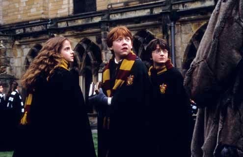 Harry Potter et la chambre des secrets : Photo Rupert Grint, Chris Columbus, Daniel Radcliffe, Emma Watson