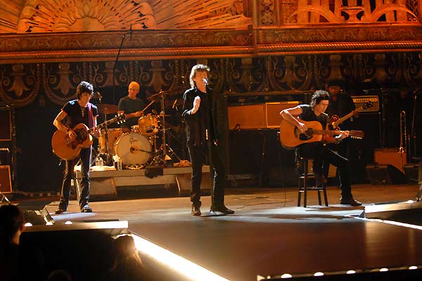 Shine a Light : Photo Ron Wood, Mick Jagger, Keith Richards, Charlie Watts