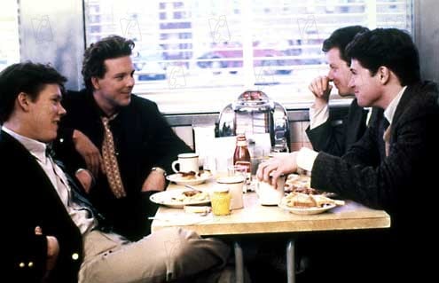Diner : Photo Barry Levinson, Daniel Stern, Kevin Bacon, Mickey Rourke
