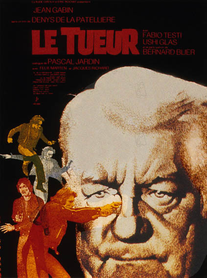 Le Tueur : Affiche Denys de La Patellière, Jean Gabin
