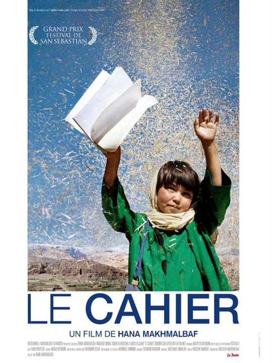 Le Cahier : Affiche Hana Makhmalbaf, Nikbakht Noruz