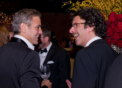 Cérémonie des Oscars 2008 : Photo George Clooney, Joel Coen