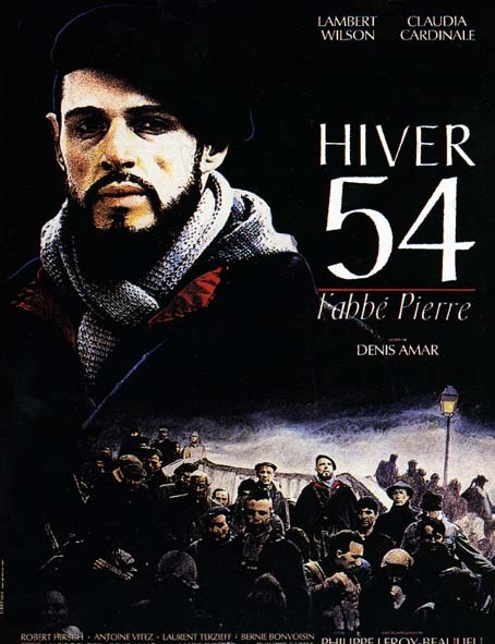 Hiver 54, l'abbé Pierre : Affiche Denis Amar