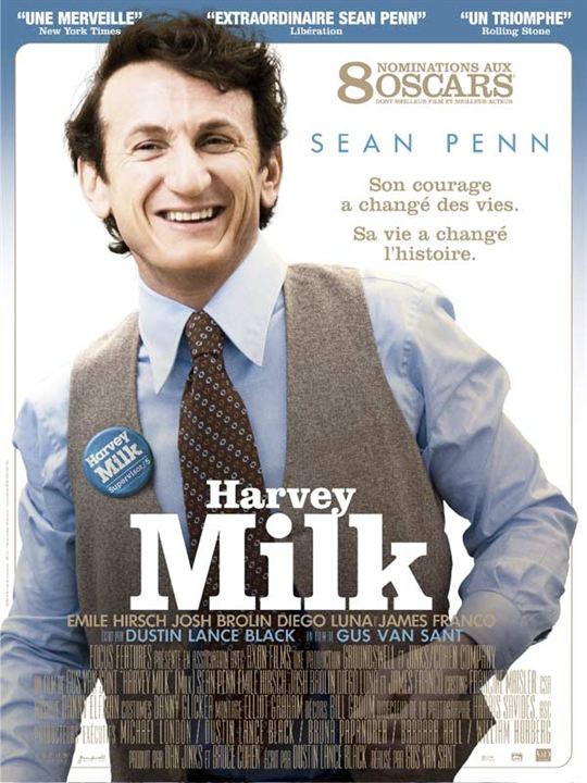 Harvey Milk : Affiche Gus Van Sant