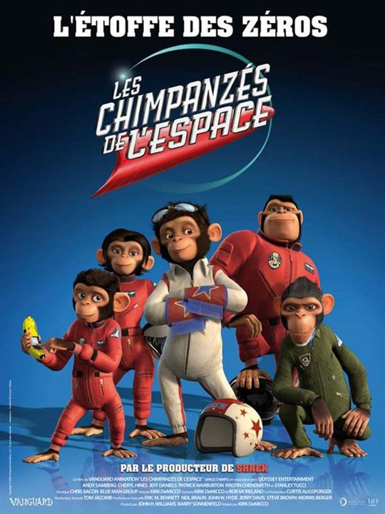 Les Chimpanzés de l'espace : Affiche Kirk DeMicco
