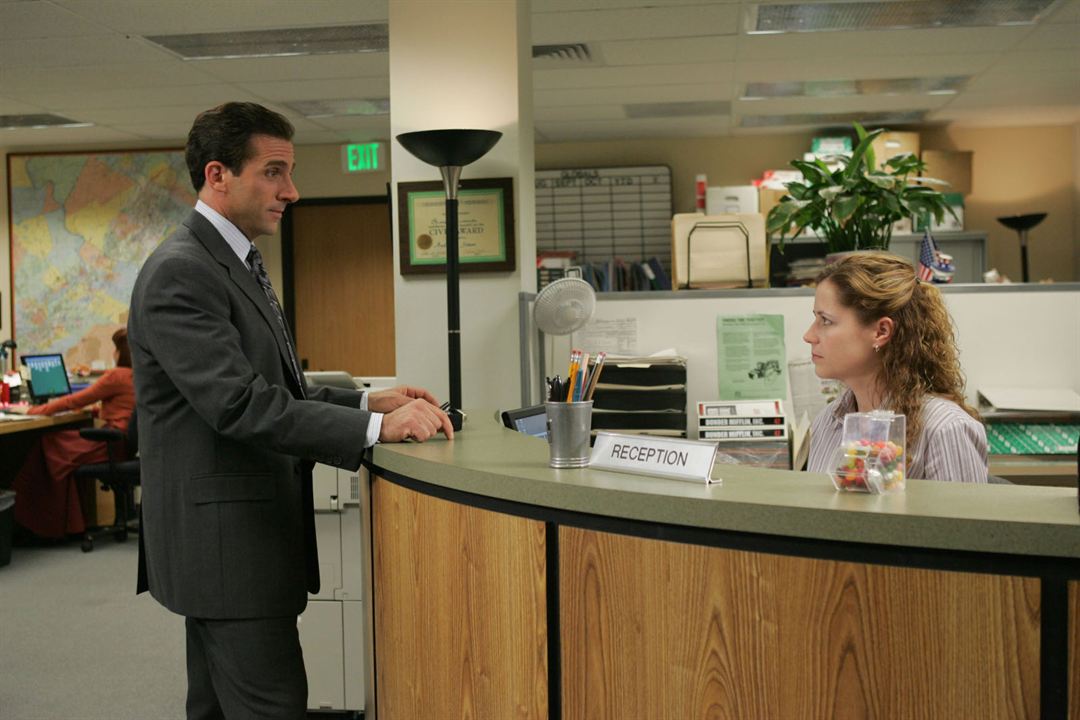 Photo Steve Carell, Jenna Fischer