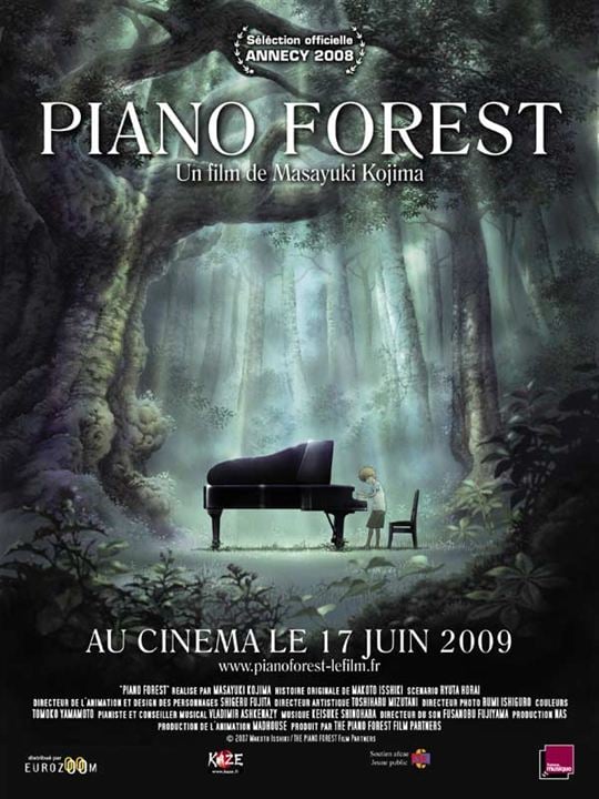 Piano Forest : Affiche Masayuki Kojima
