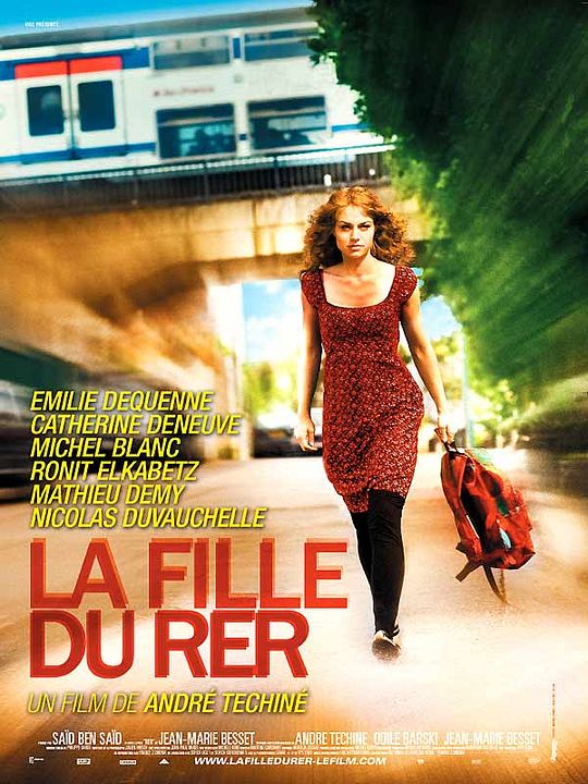 La Fille du RER : Affiche