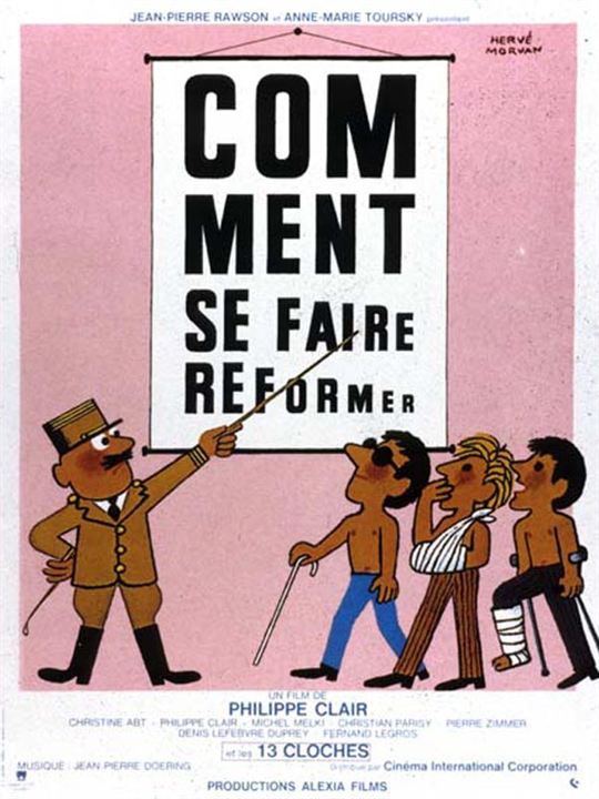 Comment se faire réformer : Affiche Philippe Clair