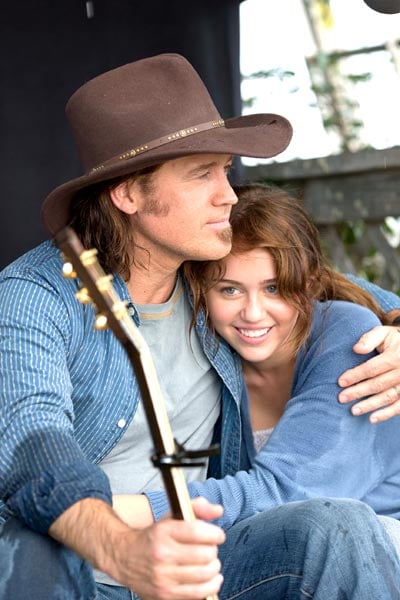 Hannah Montana, le film : Photo Billy Ray Cyrus, Miley Cyrus, Peter Chelsom