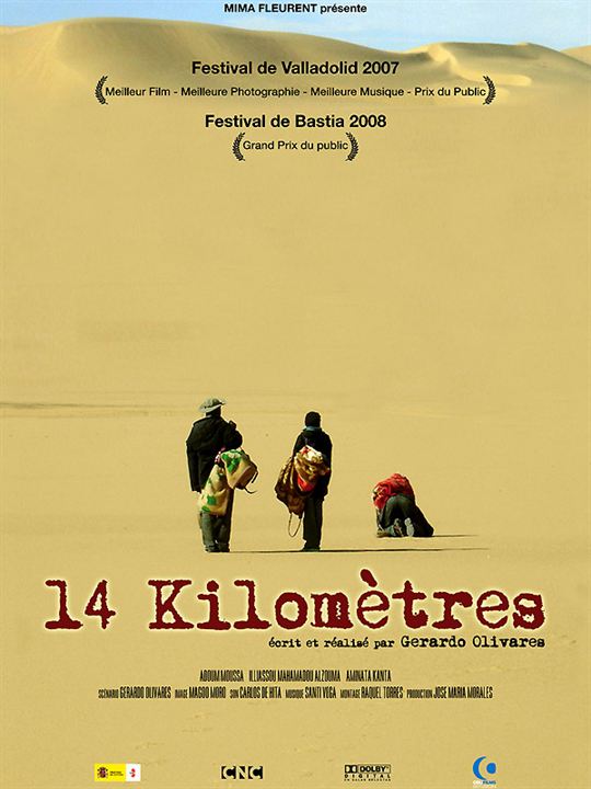 14 kilomètres : Affiche Gerardo Olivares