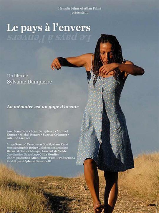 Le Pays à l'envers : Affiche Sylvaine Dampierre
