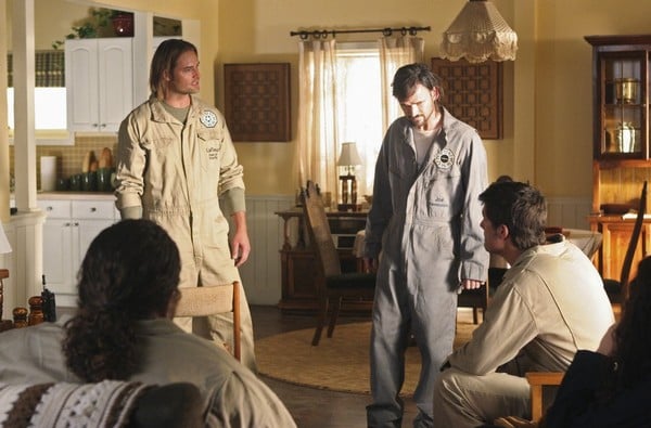 Photo Jorge García, Josh Holloway, Jeremy Davies, Matthew Fox