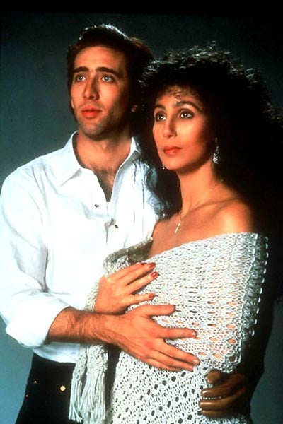 Eclair de lune : Photo Nicolas Cage, Cher