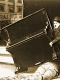 Charlot déménageur : Affiche
