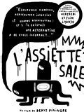 L'assiette sale : Affiche