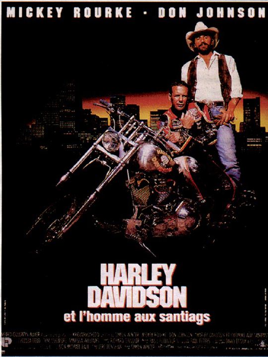 Harley Davidson et l'homme aux santiags : Affiche