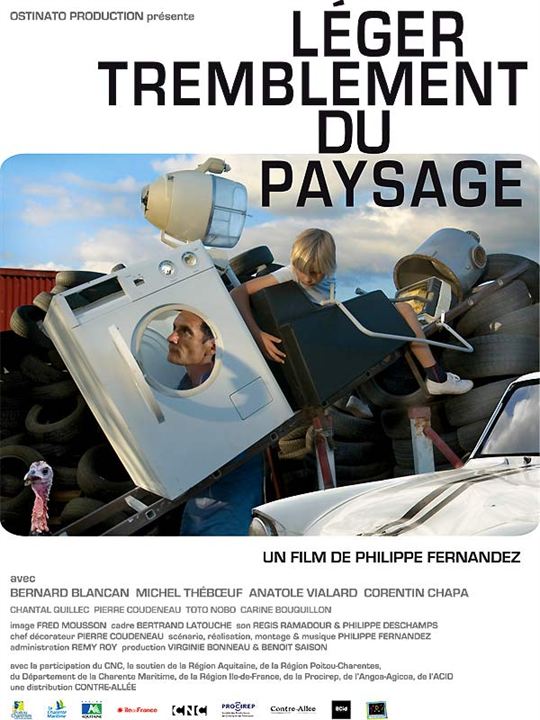 Léger tremblement du paysage : Affiche Philippe Fernandez