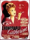 L'Honorable Catherine : Affiche
