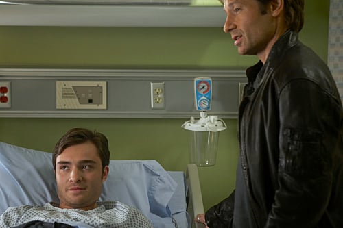 Photo David Duchovny, Ed Westwick