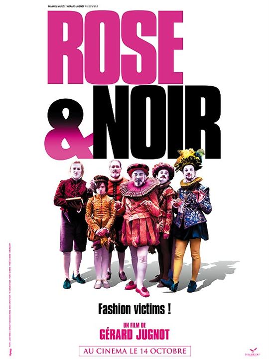 Rose & noir : Affiche Gérard Jugnot