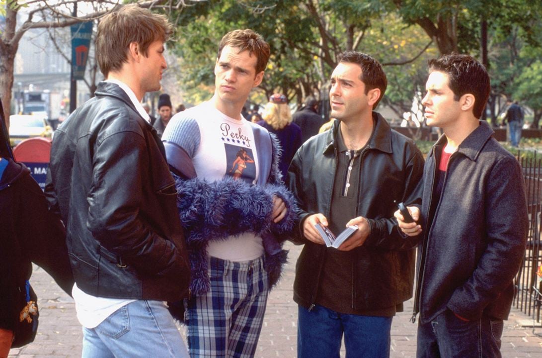 Photo Hal Sparks, Scott Lowell, Peter Paige, Gale Harold
