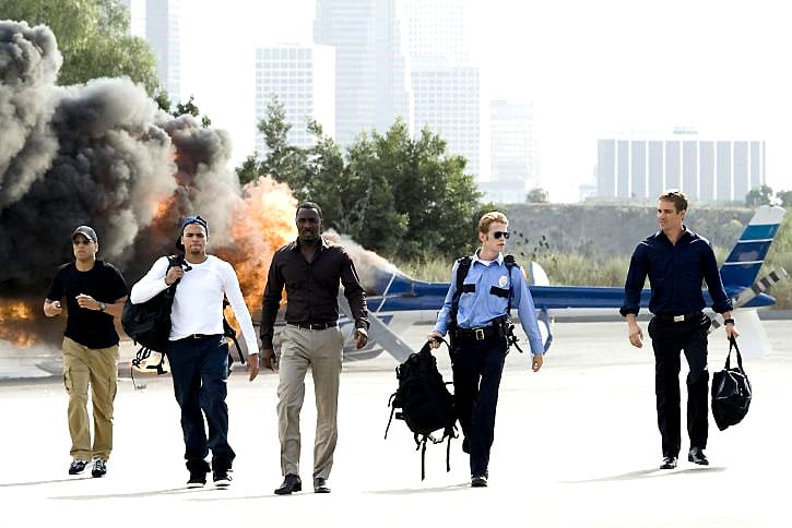 Takers : Photo Paul Walker, Chris Brown, Hayden Christensen, Michael Ealy, Idris Elba