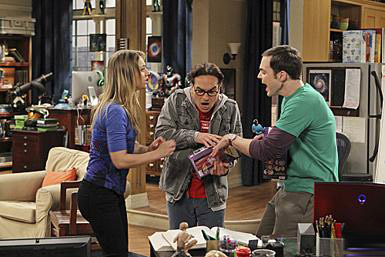 The Big Bang Theory : Photo Jim Parsons, Kaley Cuoco, Johnny Galecki