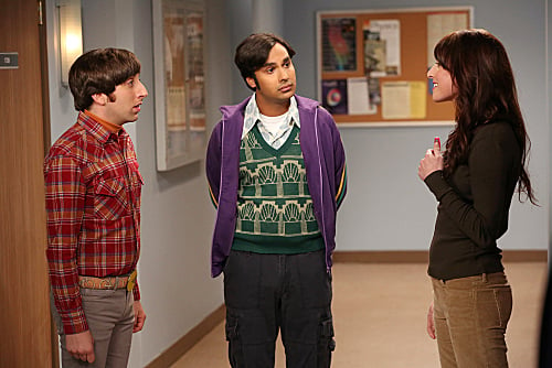 The Big Bang Theory : Photo Margo Harshman, Kunal Nayyar, Simon Helberg