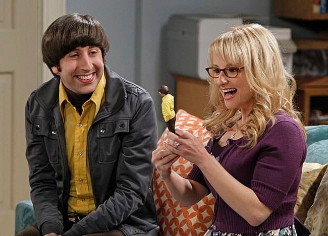 The Big Bang Theory : Photo Simon Helberg, Melissa Rauch