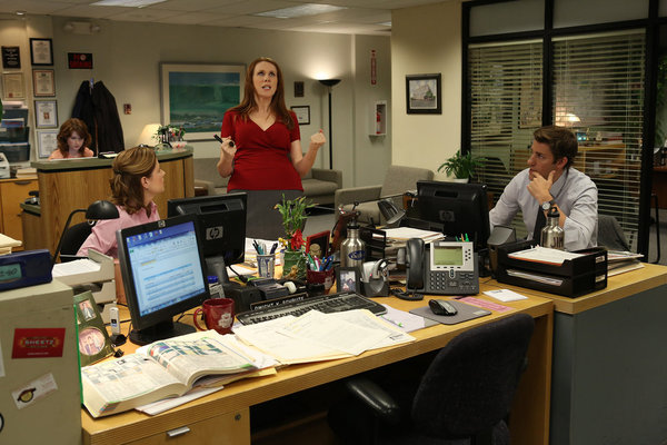 The Office (US) : Photo John Krasinski, Jenna Fischer, Catherine Tate, Ellie Kemper