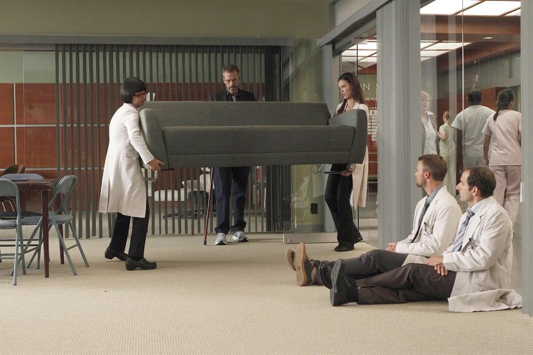 Dr House : Photo Odette Annable, Peter Jacobson, Hugh Laurie, Charlyne Yi, Jesse Spencer