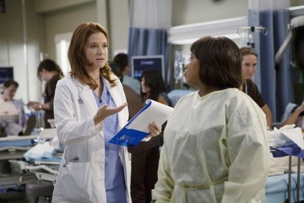 Grey's Anatomy : Photo Chandra Wilson, Sarah Drew