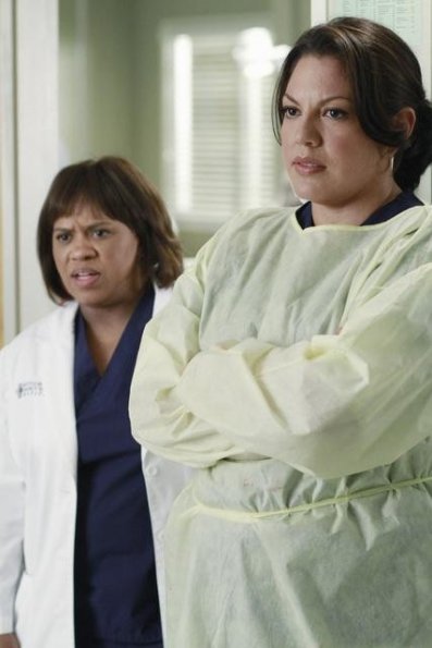 Grey's Anatomy : Photo Chandra Wilson, Sara Ramirez
