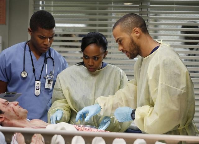 Grey's Anatomy : Photo Gaius Charles, Jesse Williams, Jerrika Hinton