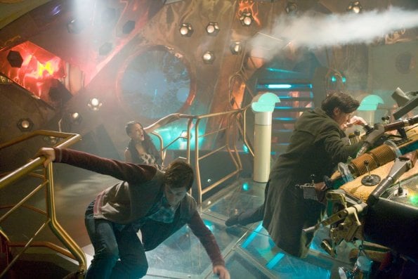 Doctor Who (2005) : Photo Arthur Darvill, Matt Smith (XI)