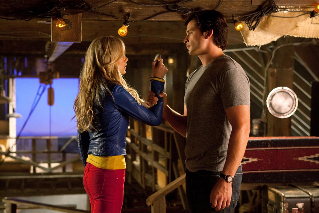 Photo Laura Vandervoort, Tom Welling