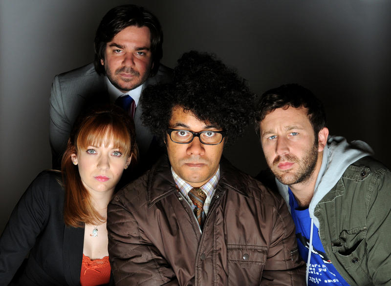 Photo Chris O'Dowd, Richard Ayoade, Katherine Parkinson