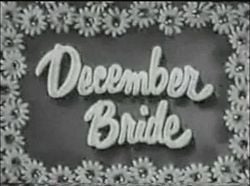 December Bride : Affiche
