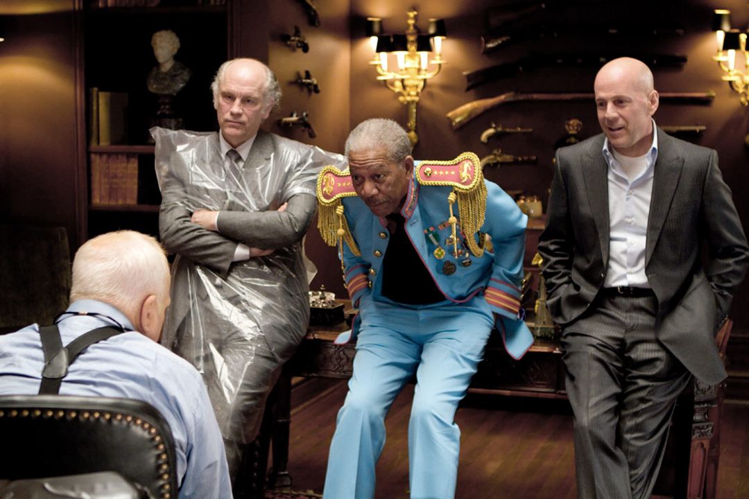 Red : Photo Bruce Willis, Morgan Freeman, John Malkovich