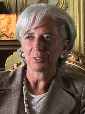 Affiche Christine Lagarde