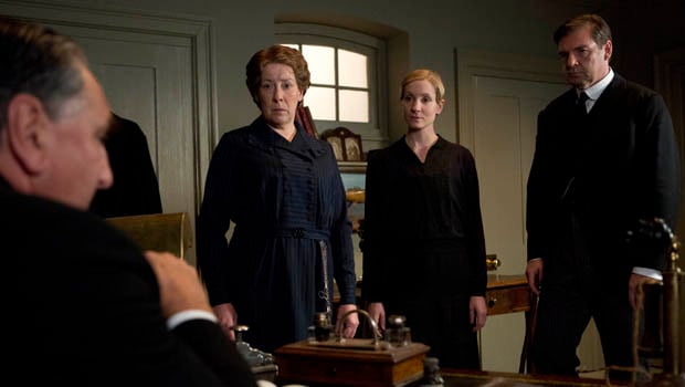 Downton Abbey : Photo Jim Carter, Phyllis Logan, Brendan Coyle, Joanne Froggatt