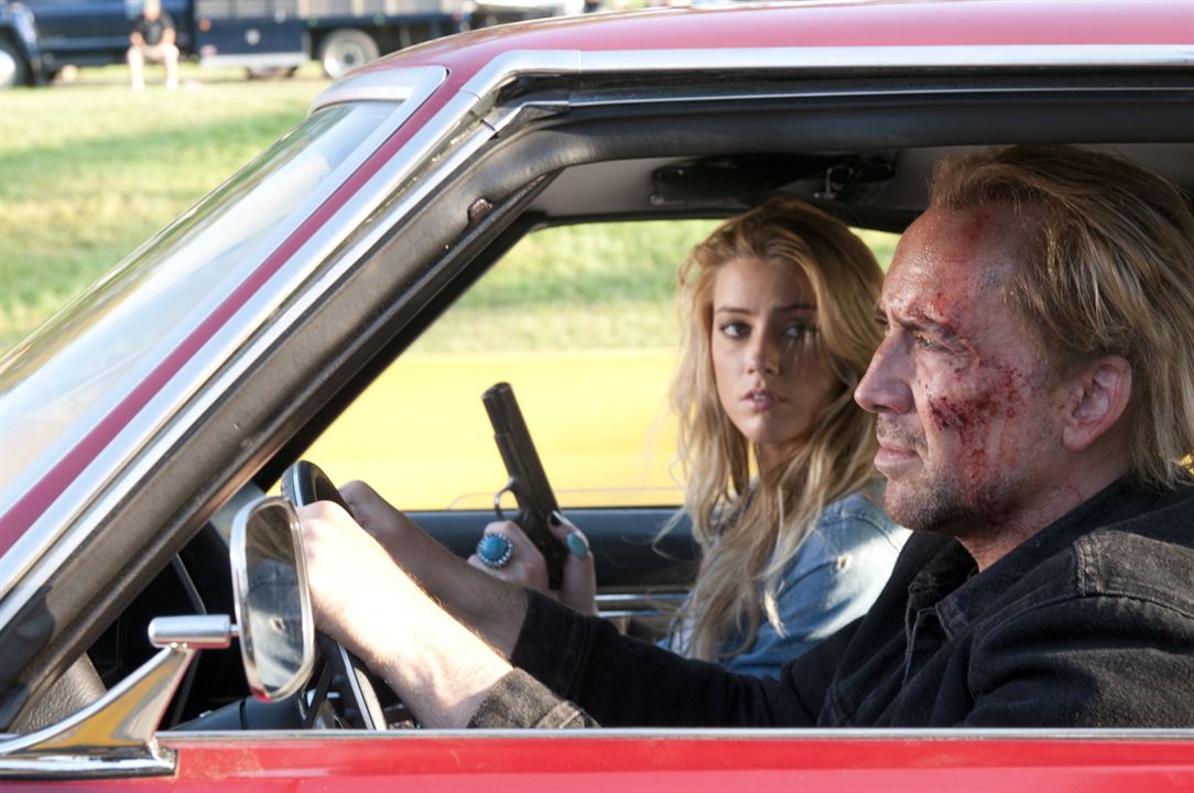 Hell Driver : Photo Amber Heard, Patrick Lussier, Nicolas Cage