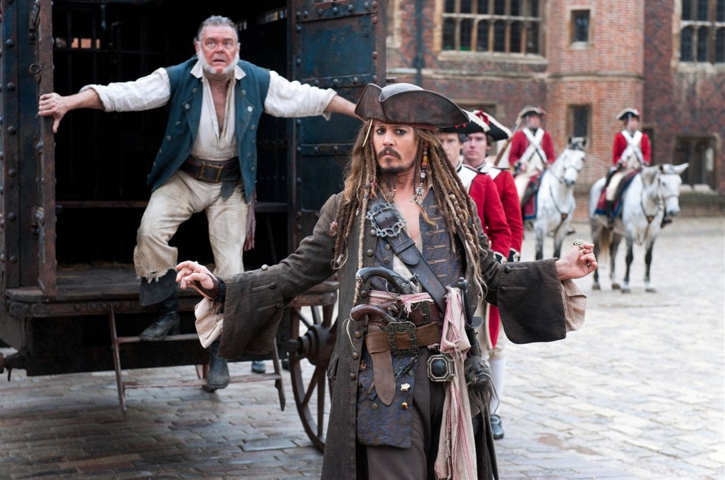 Pirates des Caraïbes : la Fontaine de Jouvence : Photo Johnny Depp, Kevin McNally